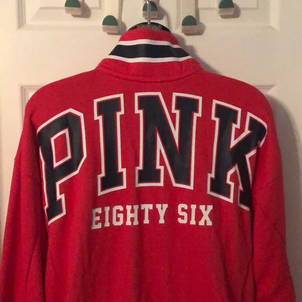 Victoria’s Secret Track Fleece Pullover XS